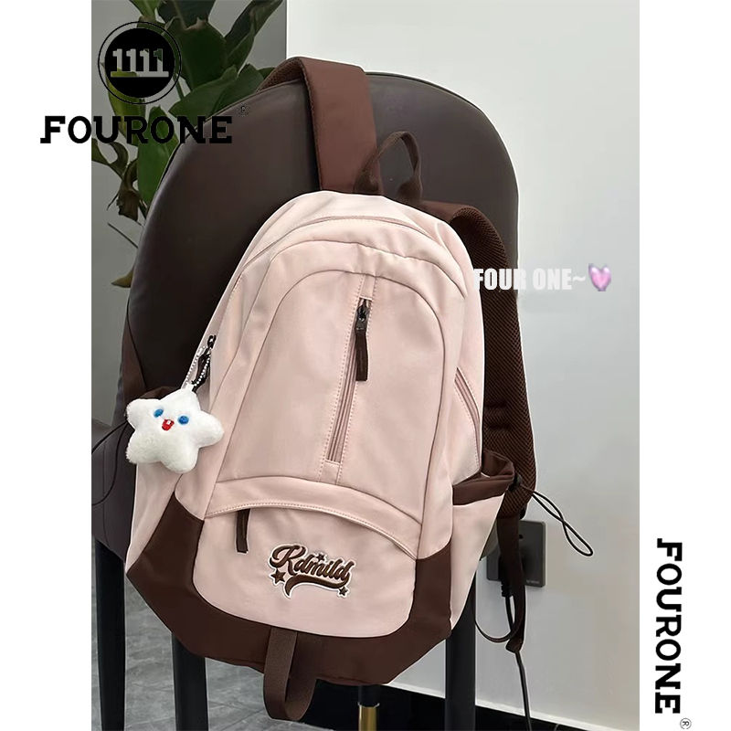 Schoolbags, niche design for college students, Japanese versatile junior high school student backpacks, hiking and mountaineering backpacks
