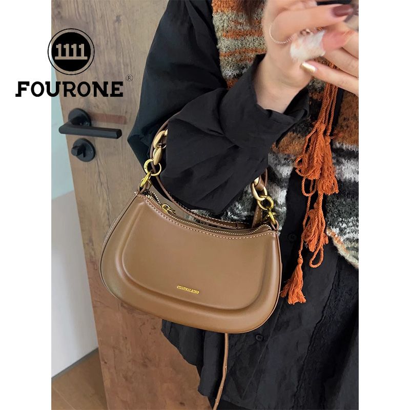 French niche handbag women's new single shoulder crossbody bag high-end retro versatile saddle bag