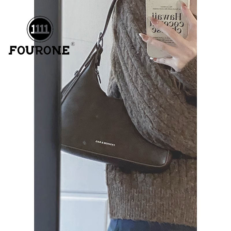 Commuting armpit bag for women, new retro fashion handbag, high-end versatile crossbody bag