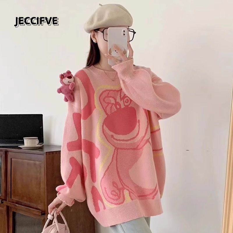 JECCIFIVE高級感減齡軟糯糯毛衣男女秋冬中長款慵懶風溫柔針織衫