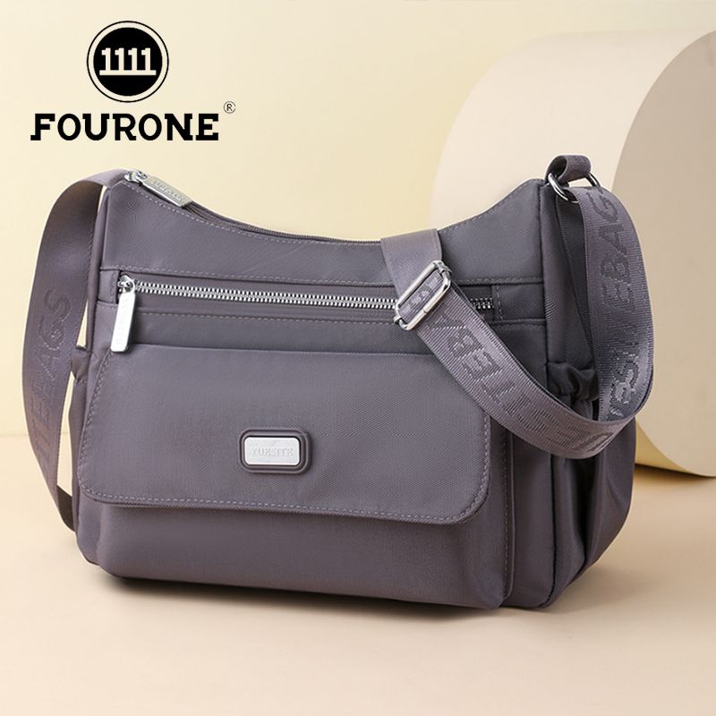 Oxford cloth single shoulder crossbody bag multi-layer new middle-aged and elderly nylon cloth ladies mother fashion women's bag