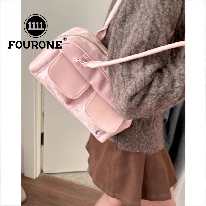 Maillard armpit bag women's new trendy Korean tote bag niche large capacity portable commuter bag