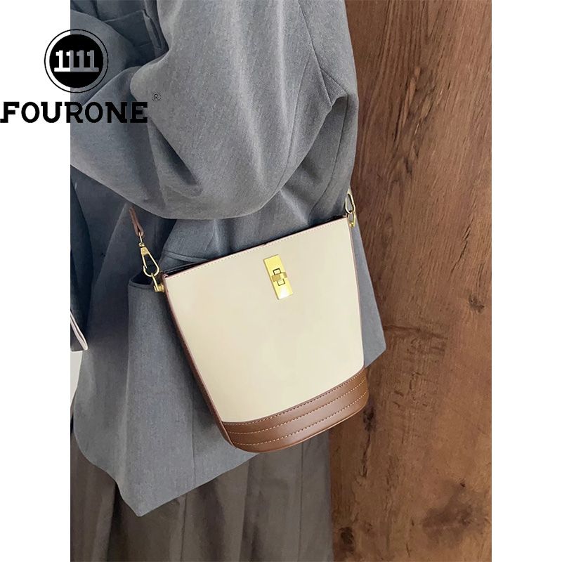 Versatile ins armpit bag women's new trendy shoulder crossbody bag retro casual fashion bucket bag