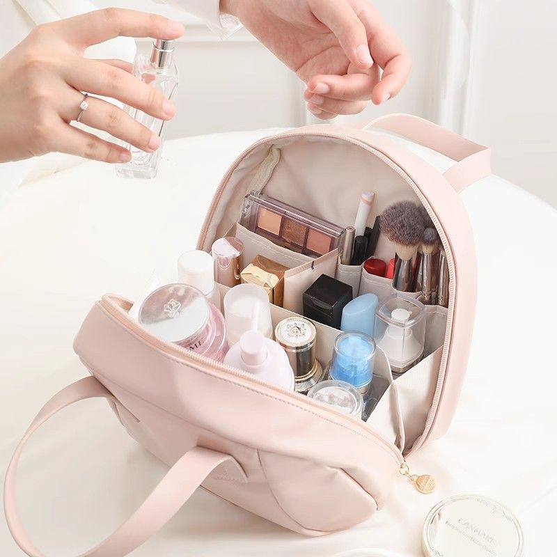 2023 New Travel Cosmetic Bag Large Capacity Portable Toiletries Bag Portable Waterproof Skin Care Makeup Storage Bag