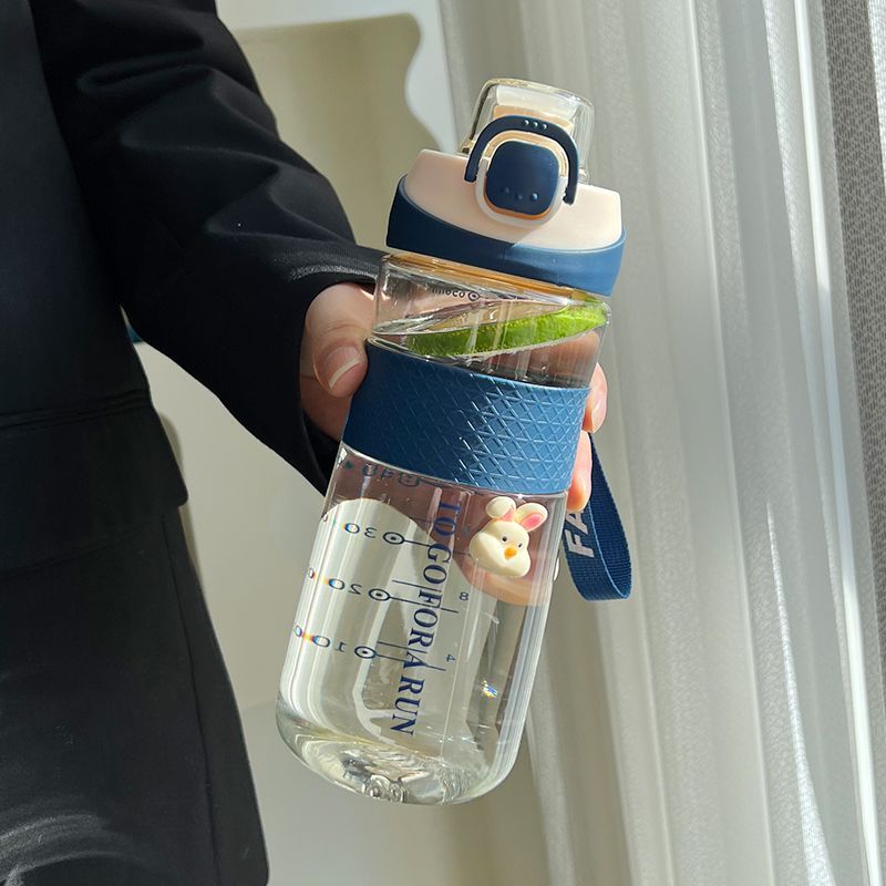 水杯女生高颜值运动水瓶大容量耐高温食品级冬季暖手塑料随手杯子