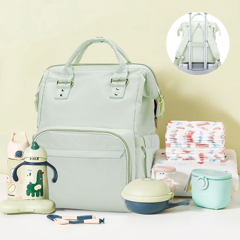Mummy bag, mother and baby outing, lightweight 2023 new storage handbag, women's multi-functional backpack, large capacity backpack