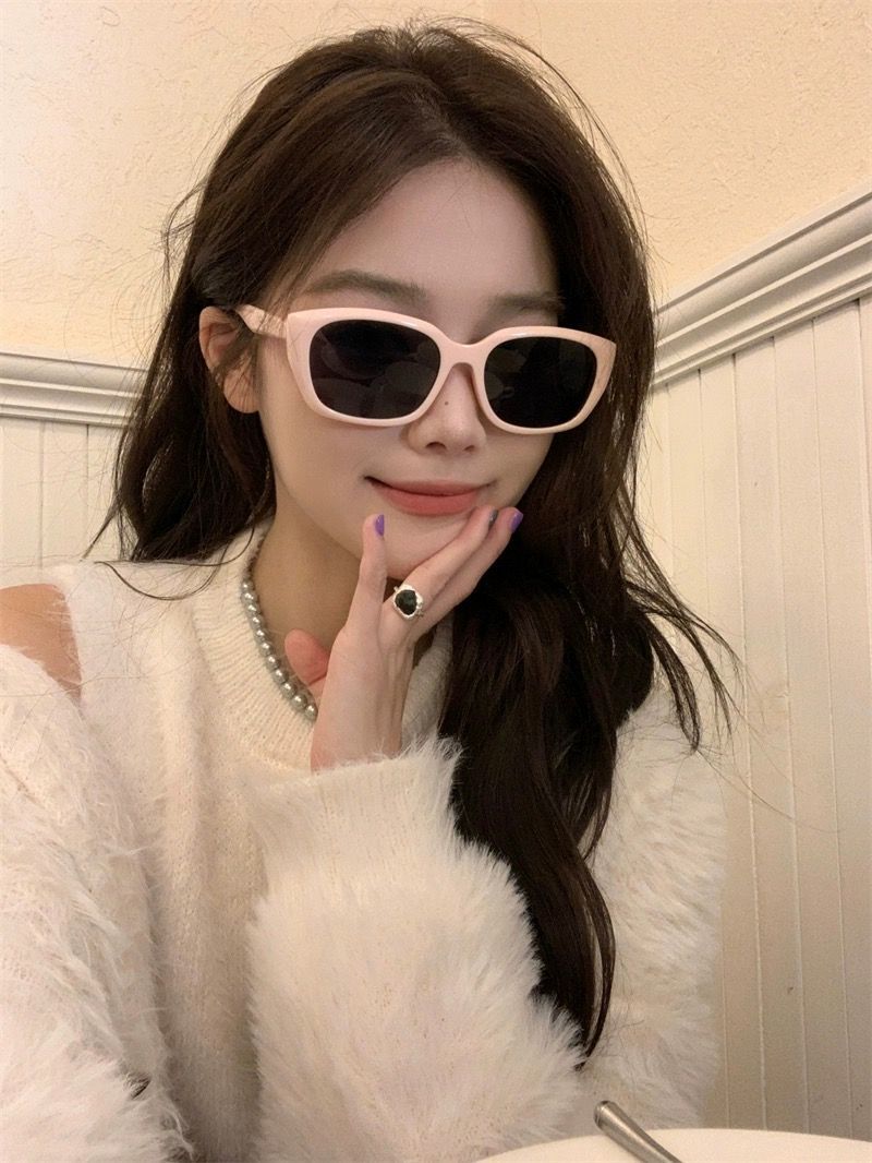 2024新款歐美風辣妹凹造型墨鏡女高級感ins小紅書爆款街拍太陽鏡