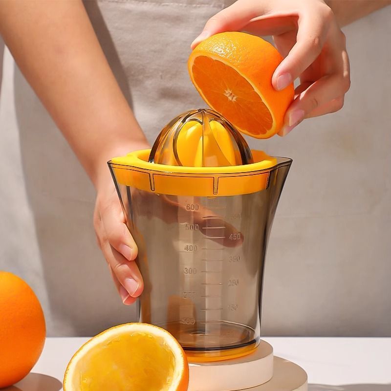橙子专用榨汁器手动压汁机家用水果柠檬果汁挤压神器渣汁分离工具