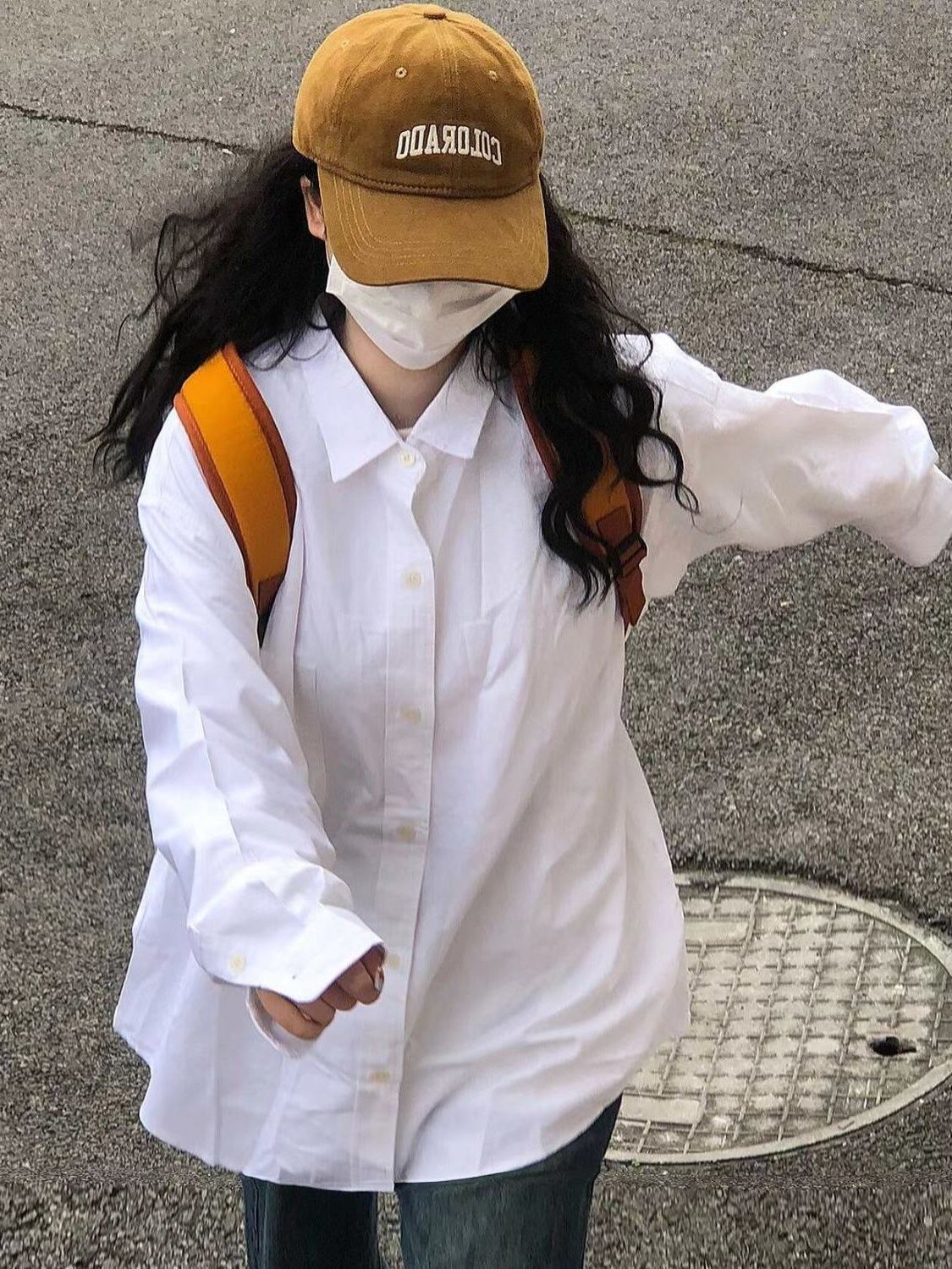 2024新款輕奢時尚純棉白襯衫女內搭疊穿寬鬆休閒顯瘦打底襯衣開衫