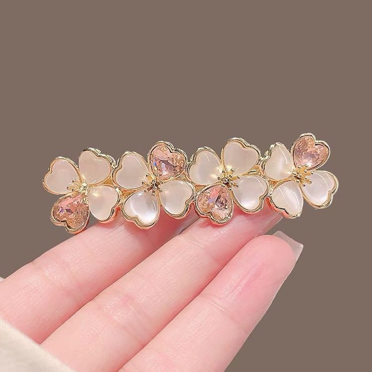 Elegante fermaglio per capelli coreano fiore occhio di gatto_voghion.com