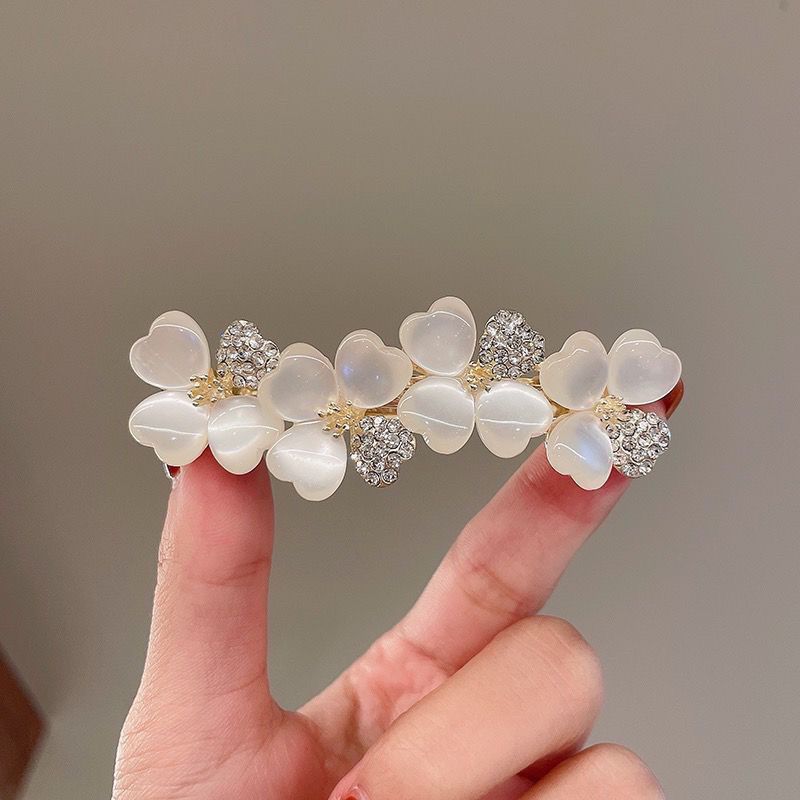 Elegante fermaglio per capelli coreano fiore occhio di gatto_voghion.com