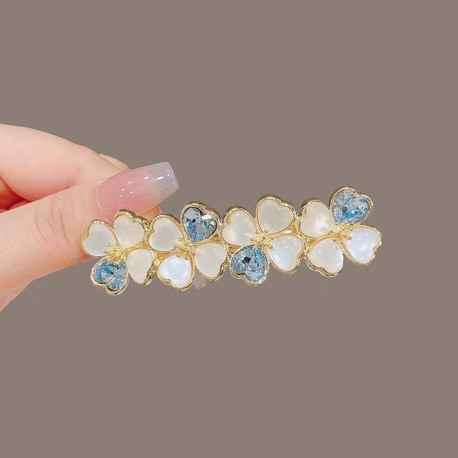 Elegante fermaglio per capelli coreano fiore occhio di gatto_voghion.com