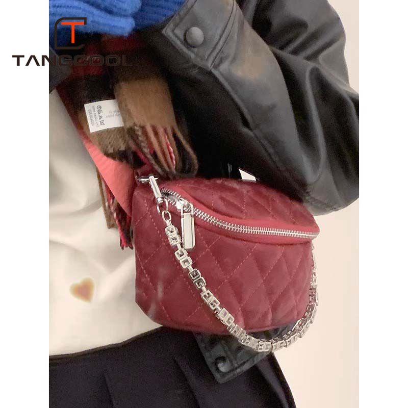 Korean niche design bag for women new style small fragrance fashion casual saddle bag commuting versatile crossbody bag