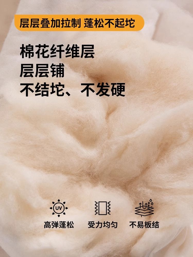 棉花被棉被冬季冬被子加厚保暖10斤200x230被芯四季通用春夏凉被2