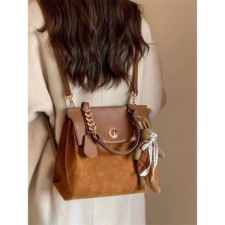 Autumn Whisper single shoulder underarm handbag women 2023 new high-end simple shoulder crossbody dual-purpose bag