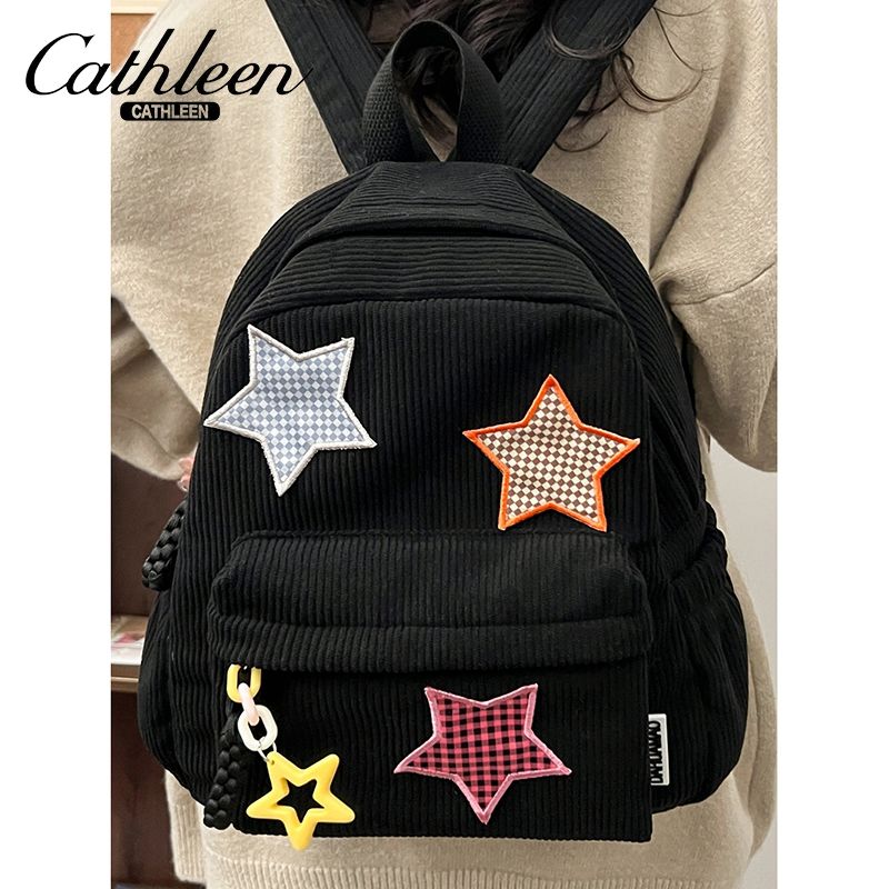 Elementary school girl schoolbag new durable high school student schoolbag girl retro college fashion backpack