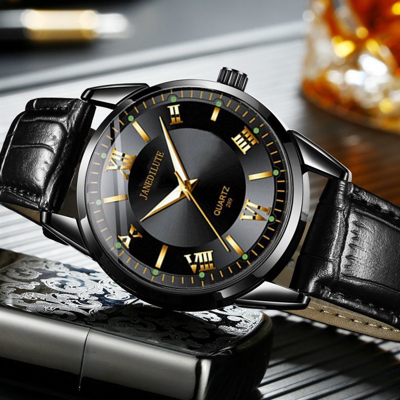 Men's Student Korean Version Electronic Watch, Stylish And Simple, Versatile, High-end Men's Quartz Watch With_voghion.com