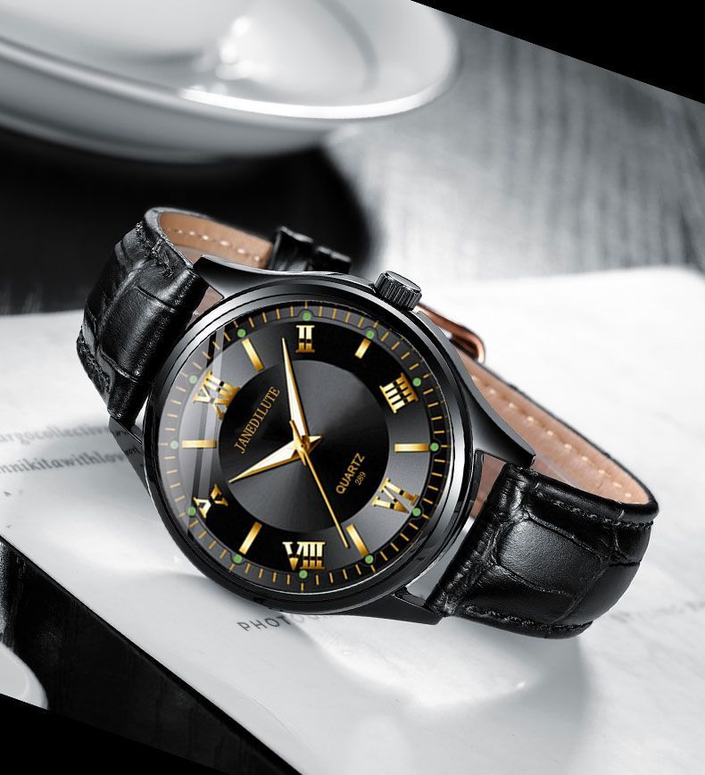 Stylish Men's Quartz Watch Simple Versatile Electronic Design_voghion.com