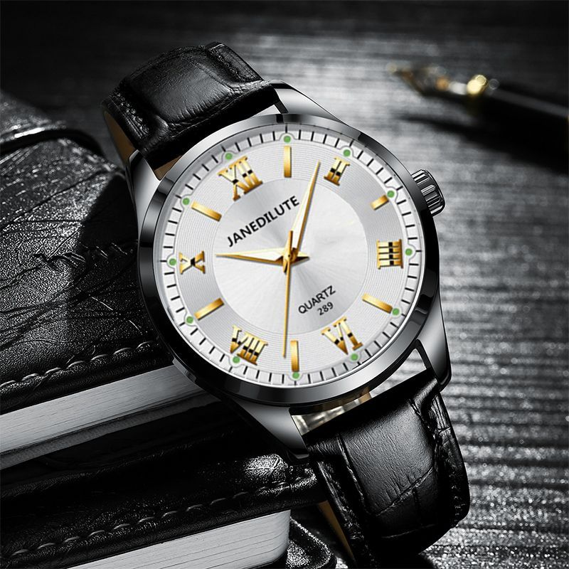 Stylish Men's Quartz Watch Simple Versatile Electronic Design_voghion.com