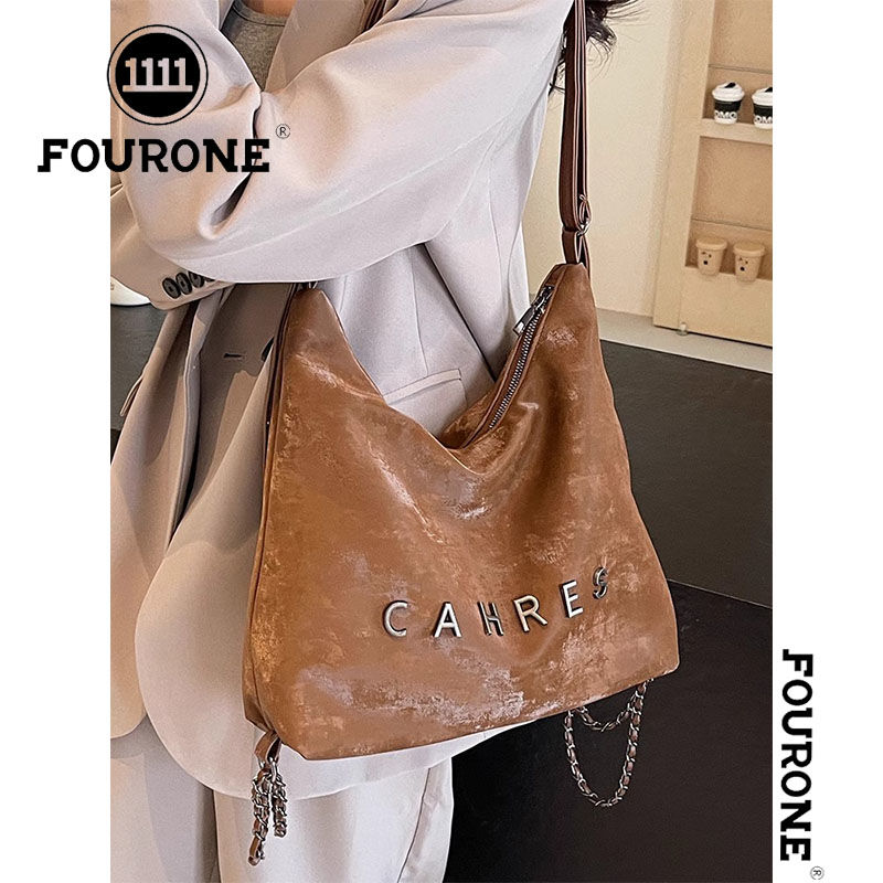 Niche high-end bag women's new simple fashion backpack commuting versatile temperament shoulder bag
