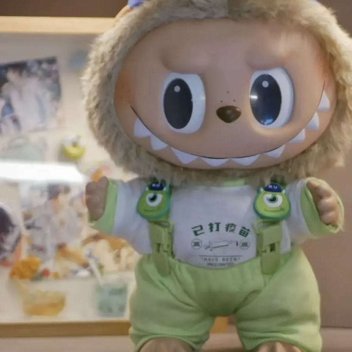 38CM LABUBU Clothes The Monsters Plush Doll Handmade Clothes