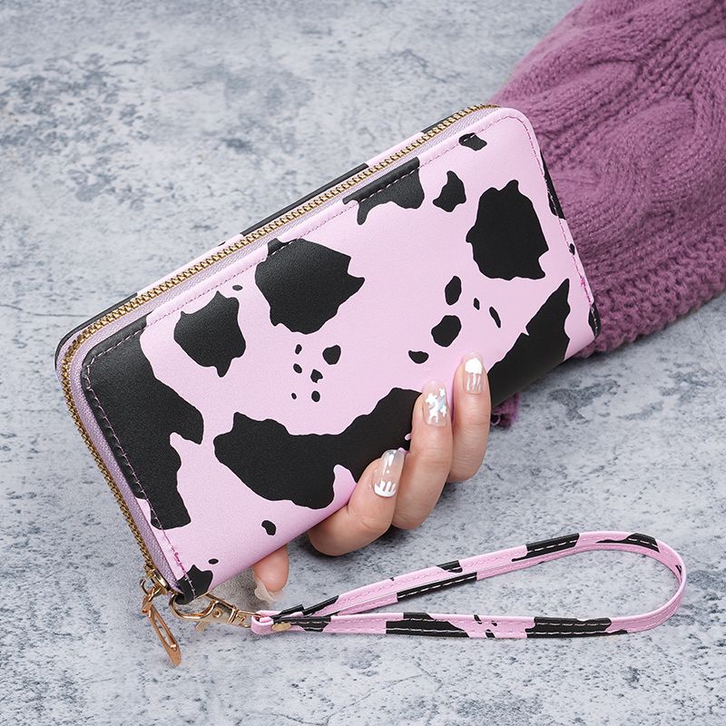 2024 New Clutch Women's Long Zipper Multifunctional Versatile Wallet Ins Style Large Capacity Mobile Phone Wallet