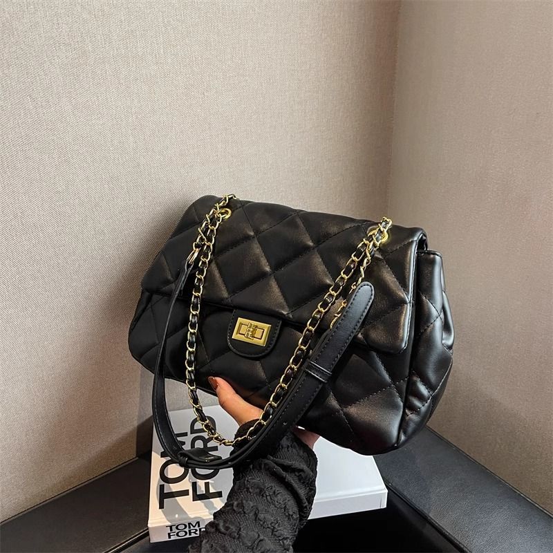 Genuine Leather Tote Women, Large Capacity, 2023 New Autumn Winter Model, Stylish And Sophisticated, Crossbody Shoulder_voghion.com