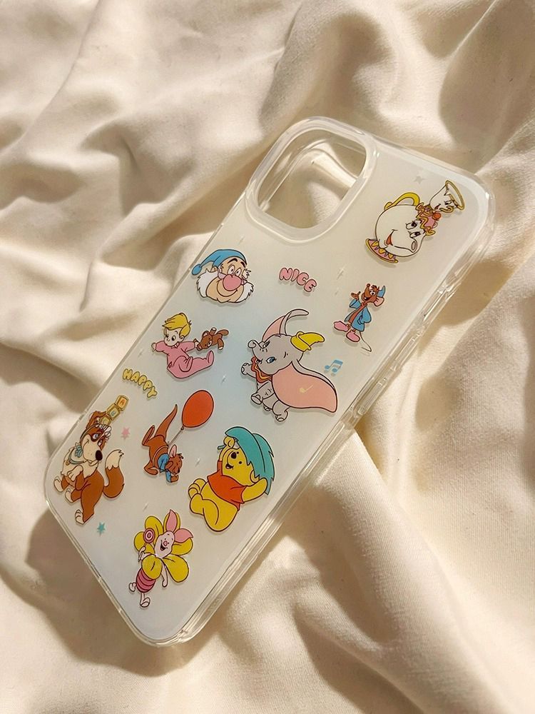ins gradient animal collection suitable for iPhone15 PROMAX mobile phone case Apple 15 new model 14 transparent 13/11