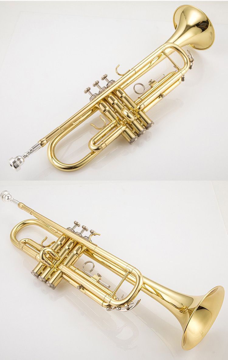 0406-3 YAMAHA トランペット YTR800G YAMAHA YTR-800G Trumpet Musical instrument Hard case GAKKI