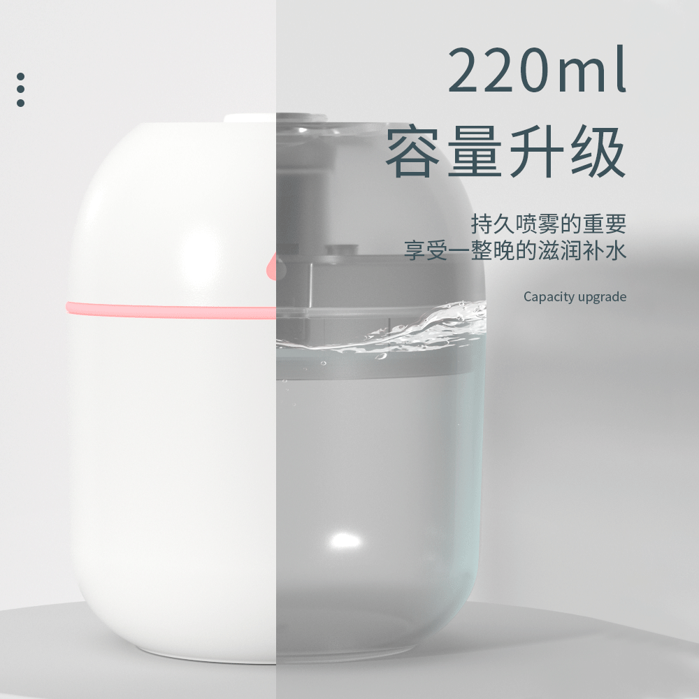 加湿器小型迷你雾化喷雾便携母婴卧室房间补水仪桌面香薰自动喷 图片 5