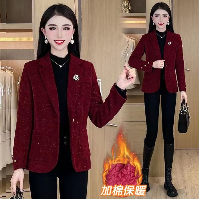  spring new fashion Korean style Western-style suit waist slimming high-end versatile suit jacket trend