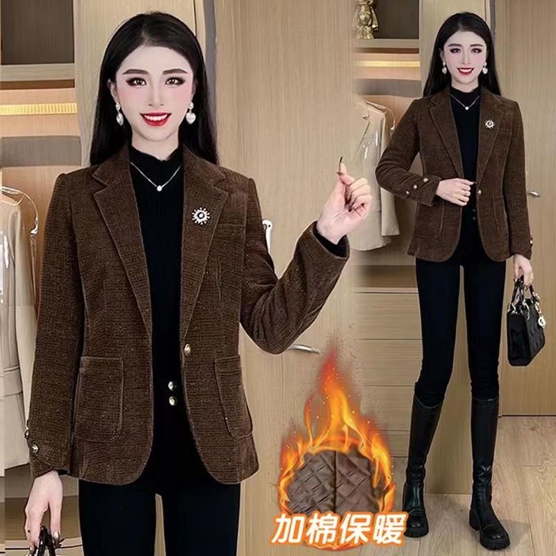  spring new fashion Korean style Western-style suit waist slimming high-end versatile suit jacket trend