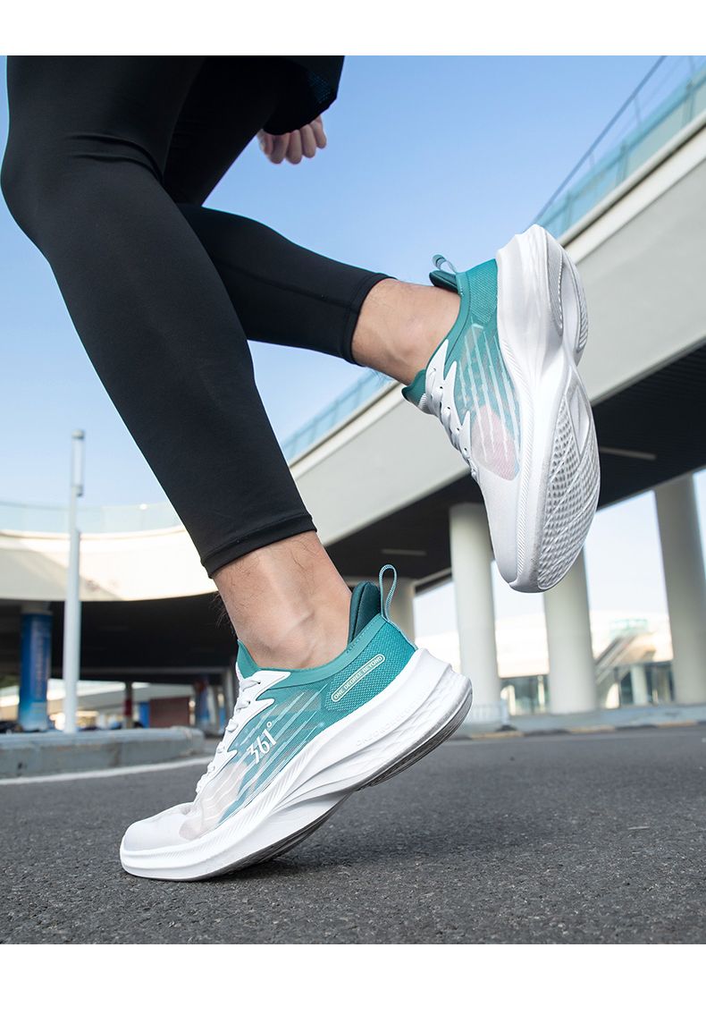 361 ° Speed for Men 2024 Summer New Shock Absorbent Trainer Aerobic Training Soft Bottom Running Shoes_voghion.com