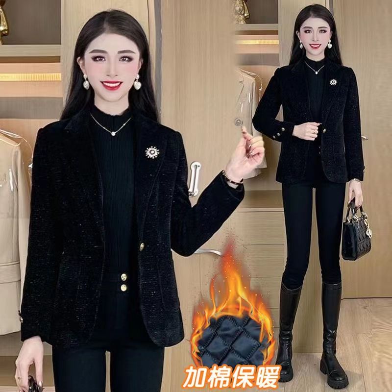  spring new fashion Korean style Western-style suit waist slimming high-end versatile suit jacket trend