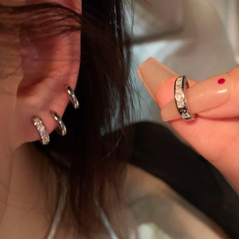 4-Piece Set! No Need To Remove While Sleeping! Exquisite Versatile With Unique Design Sense Women, High-End Stud_voghion.com