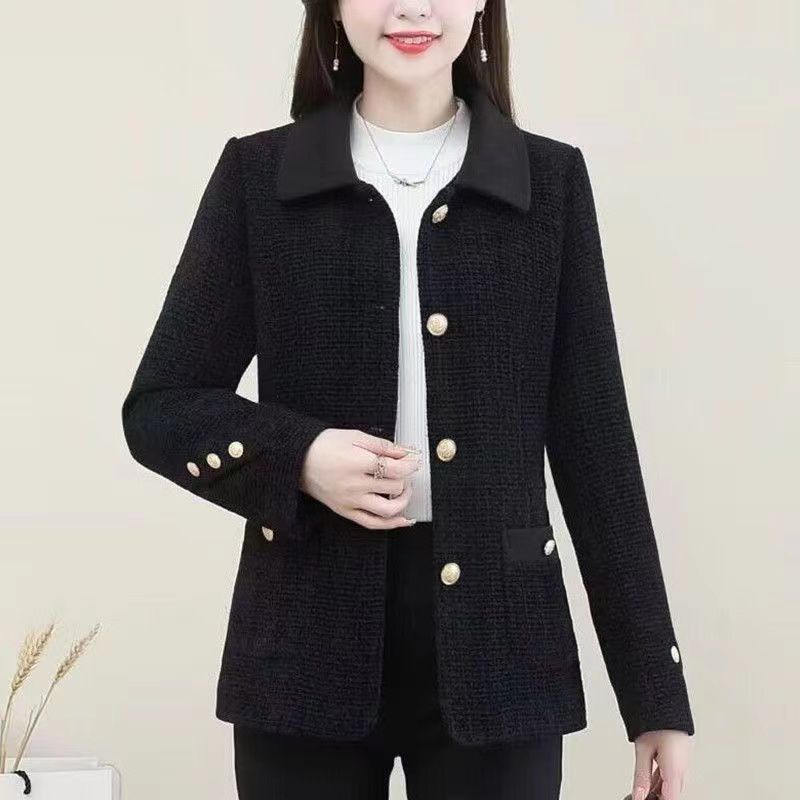 Xiaoxiangfeng jacket women's 2024 spring and autumn new style foreign style middle-aged mother's top spring high-end celebrity temperament suit