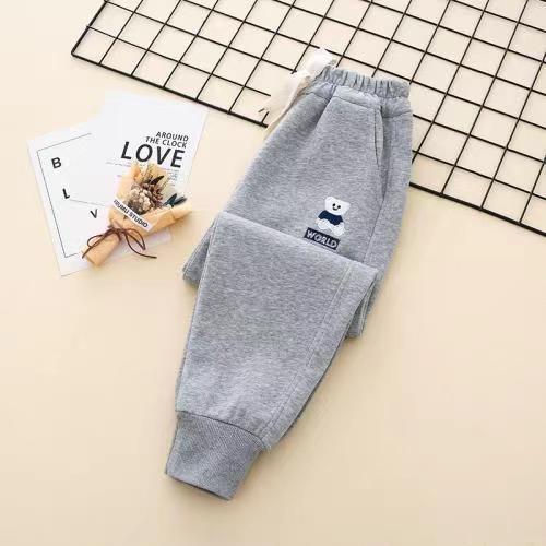 Children's Spring Sports Pants Children's Pants Spring and Autumn Boys and Girls Casual Sports Pants for Small and Medium-sized Children's Pants for Boys