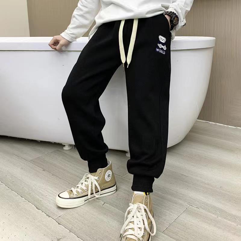 Children's Spring Sports Pants Children's Pants Spring and Autumn Boys and Girls Casual Sports Pants for Small and Medium-sized Children's Pants for Boys