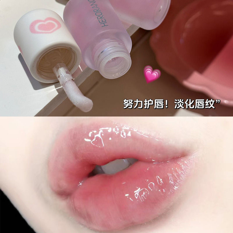 回購!唇部精華啫喱潤唇膏護理透明唇膜保濕淡唇紋唇油秋冬滋潤女