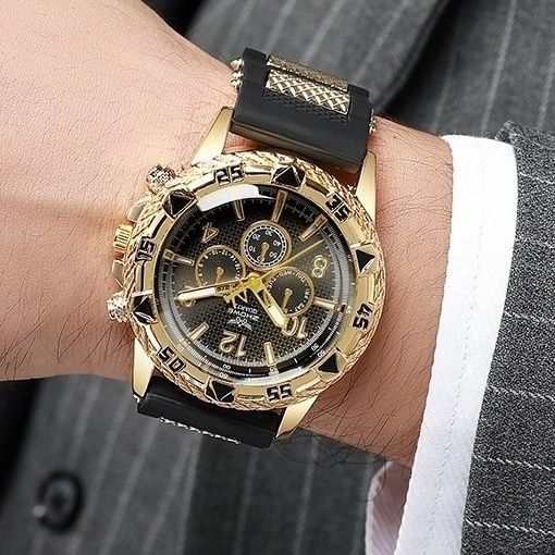 Green Submariner Men's Quartz Watch, High-end Stylish Wristwatch_voghion.com