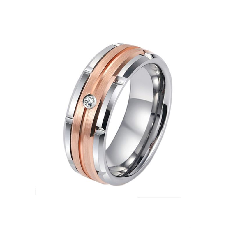 Stylish Men's Diamond Ring For Couples And Girlfriend Gift_voghion.com