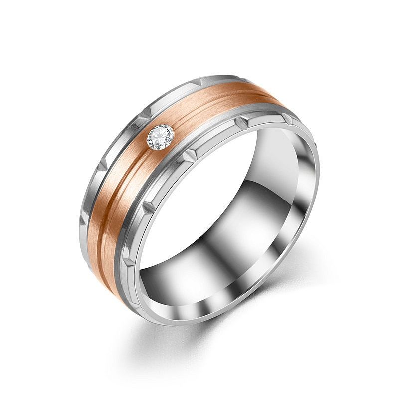 Stylish Men's Diamond Ring For Couples And Girlfriend Gift_voghion.com
