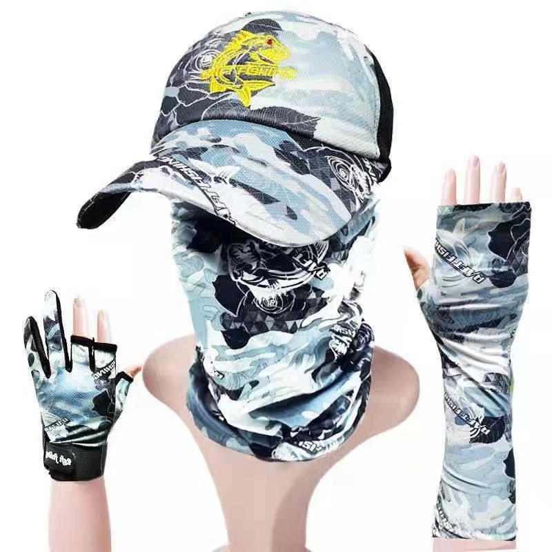 Outdoor Men, Complete Set Of Sun Protection Gear For Summer, And Rock Fishing, Mosquito-proof Hat, Face-covering,_voghion.com