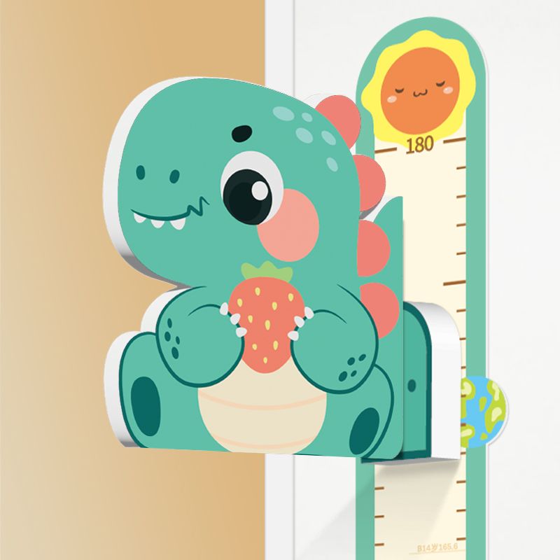 儿童身高测量墙贴卡通磁吸宝宝量身高贴纸带胶家用3d精准仪尺神器