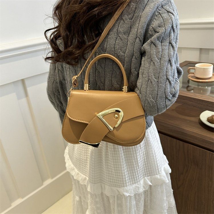 This Year's Trendy Niche Design 2024 New Women's Crossbody Fashionable Super Popular Handheld Small Square Bags_voghion.com