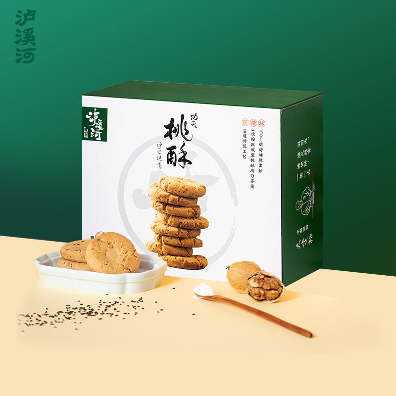 泸溪河桃酥660g核桃原味南京特产解馋零食小吃传统中式糕点心660g 图片 2