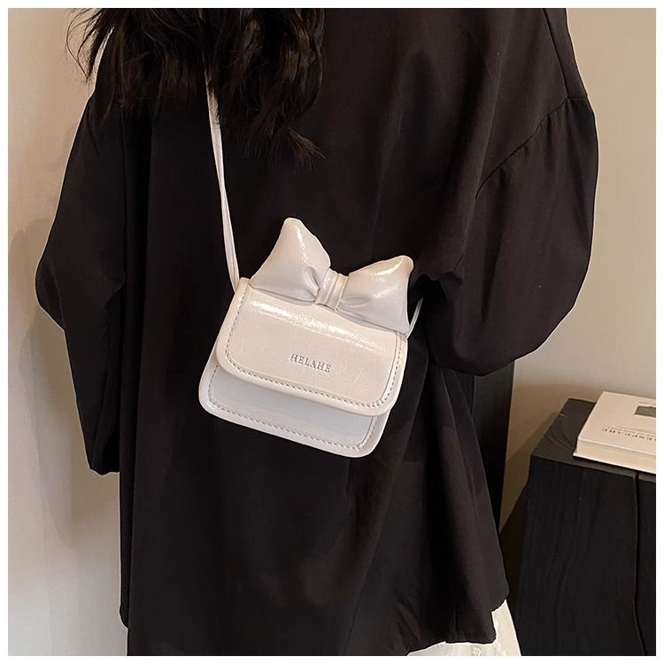 FOUR ONE Koreanische Ins Nette Mädchen Bogen Weibliche Platz High-End, Kleine Skewner Tasche_voghion.com