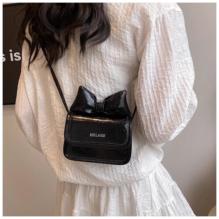 FOUR ONE Koreanische Ins Nette Mädchen Bogen Weibliche Platz High-End, Kleine Skewner Tasche_voghion.com