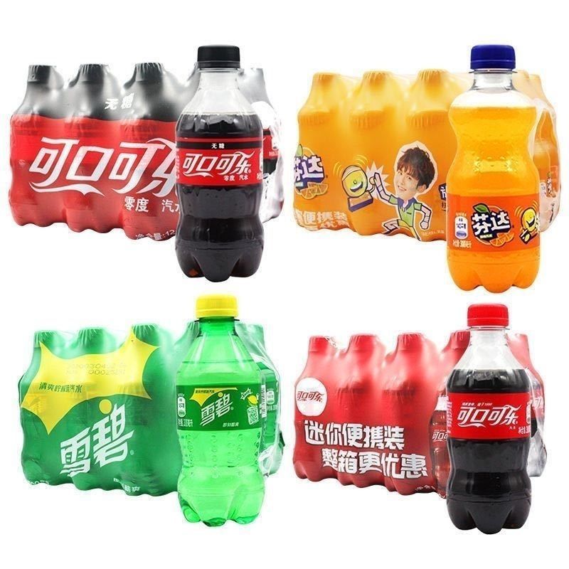 可口可乐雪碧芬达300ml*48瓶多件便携装碳酸饮料小瓶装迷你 图片 10