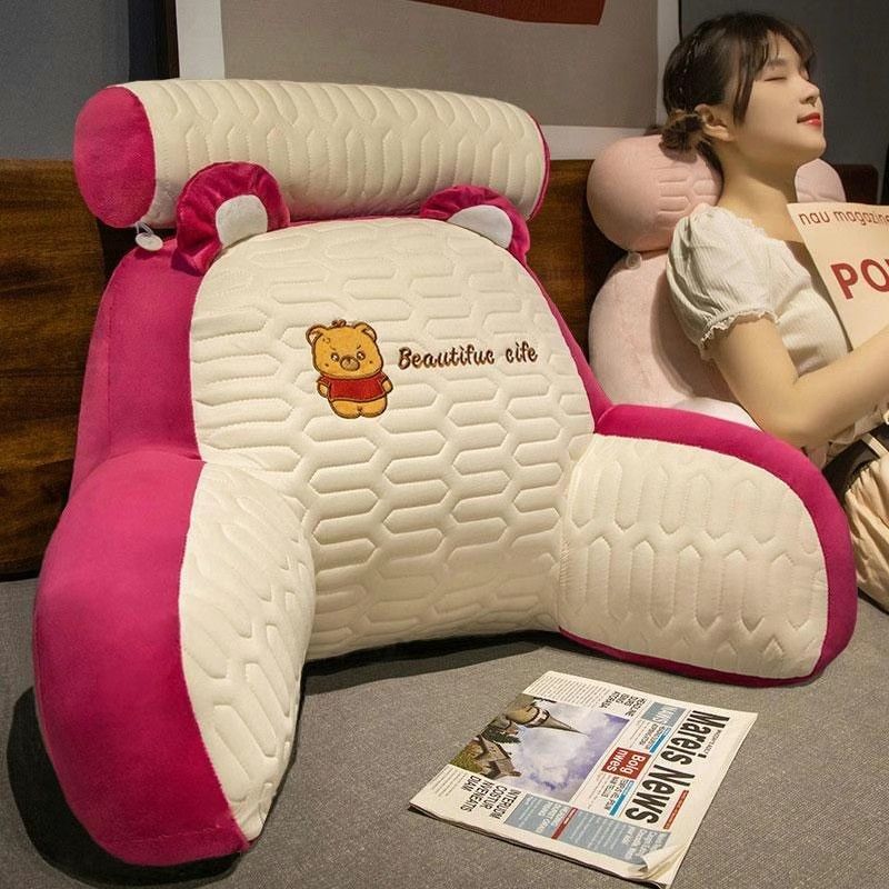 冰丝乳胶靠枕靠背枕床头软靠垫床头腰靠垫沙发靠枕靠腰枕阳台靠枕